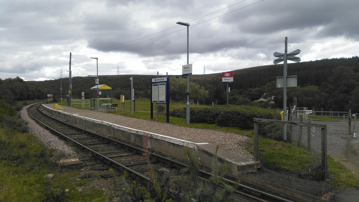 Kildonan railway station