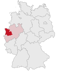 Deutschland.PNG -də Lage des Regierungsbezirkes Düsseldorf