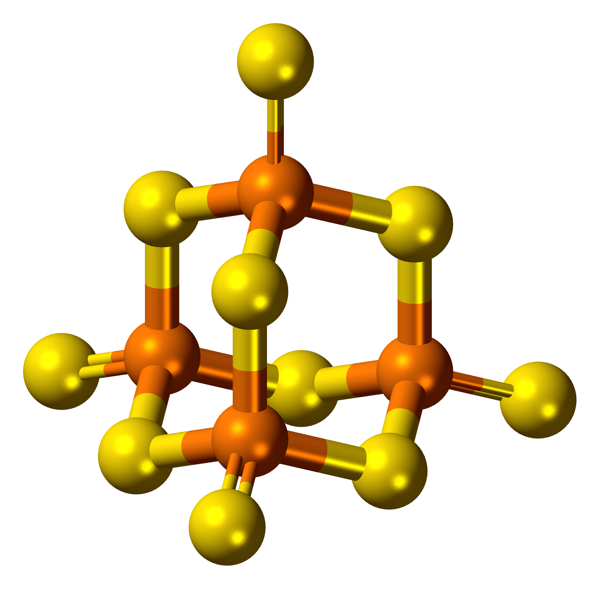 3d atom model phosphorus