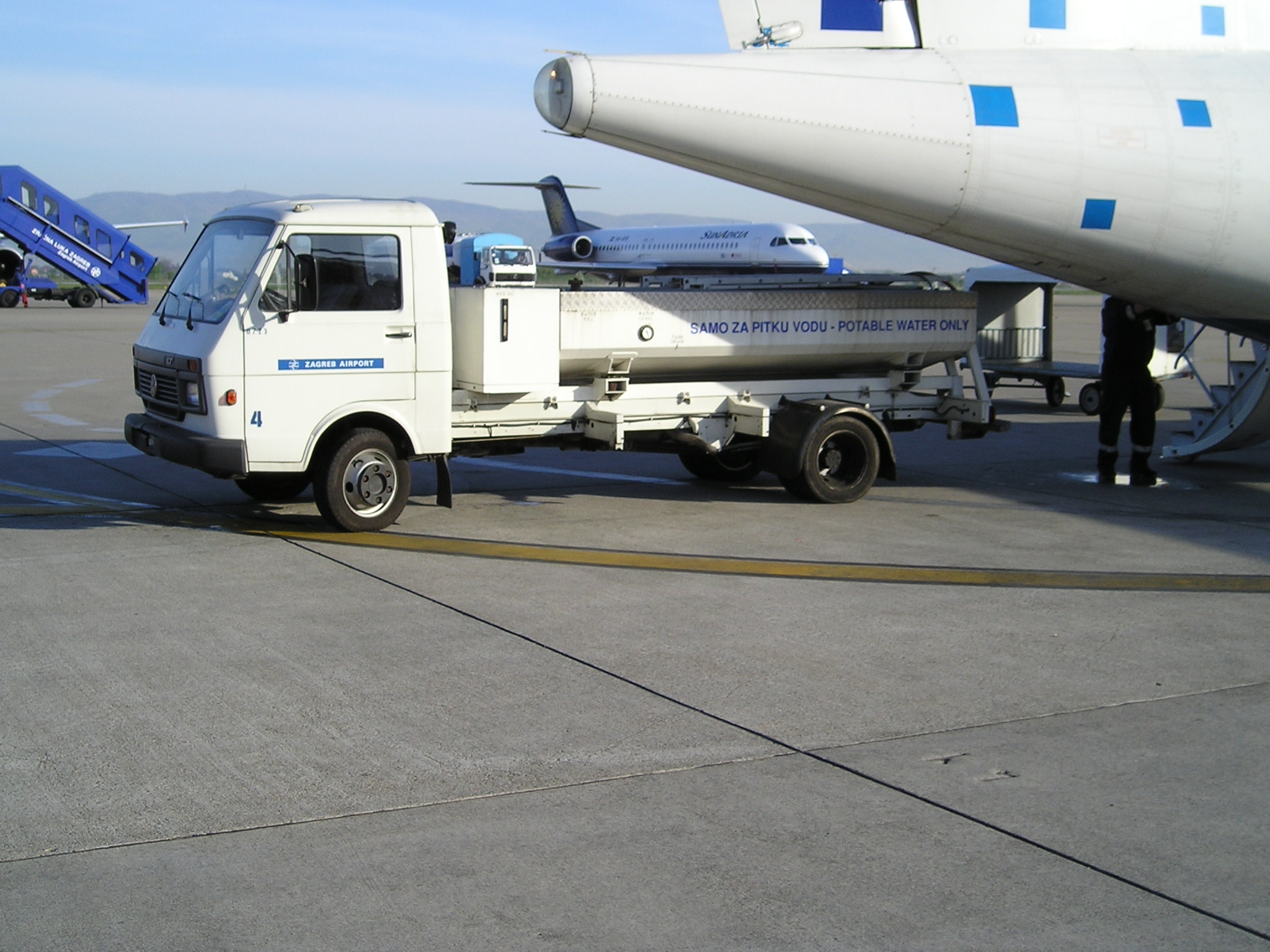 Image result for airport's Potable water trucks