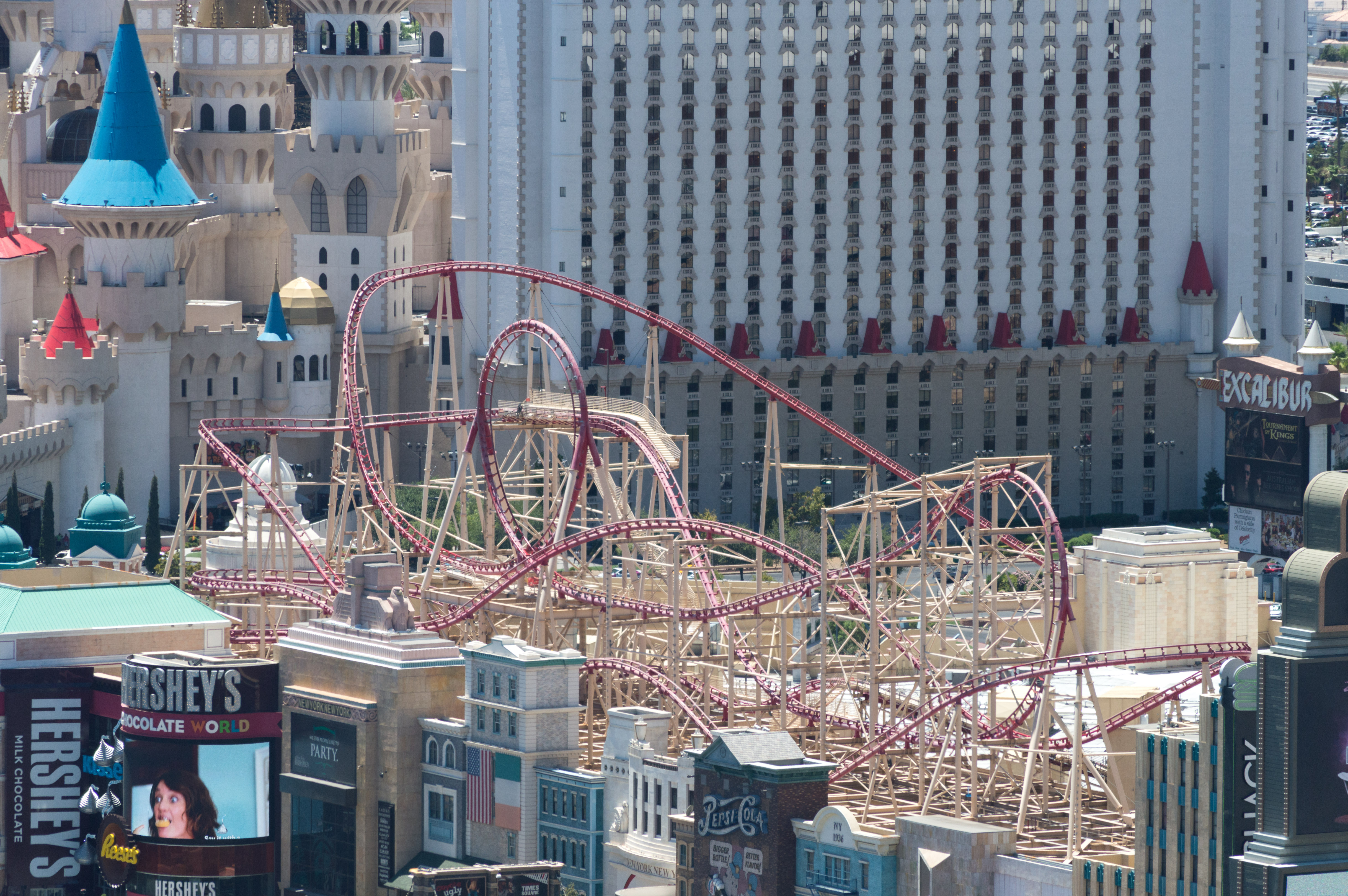 The Roller Coaster . New York New York Las Vegas Hotel & C…
