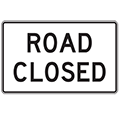 Road closed