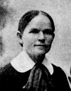 Anni Savolainen vuonna 1908.