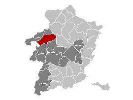 Beringen Limburg Belgium Map.png