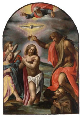 Cesare Calense, The Baptism of Christ, c. 1600 Cesare Calense.jpg