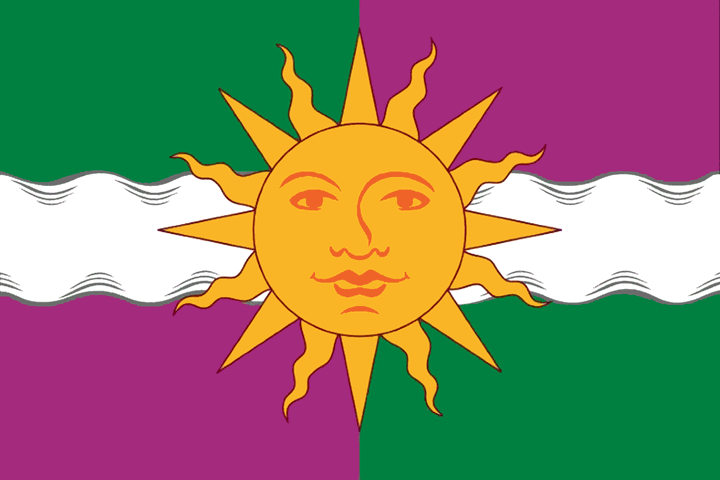 Flag of Kaluzhskoe (Krasnodar krai).png