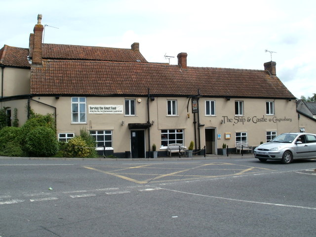 File:Grade II listed The Ship ^ Castle, Congresbury - geograph.org.uk - 2959623.jpg