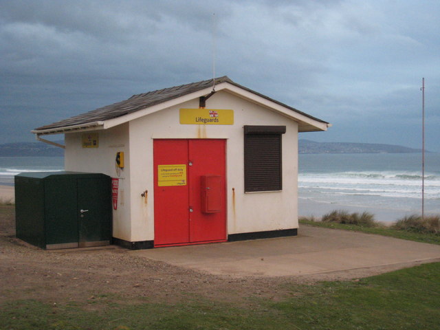 File:Gwithian Towans Lifeguard station - geograph.org.uk - 1036054.jpg