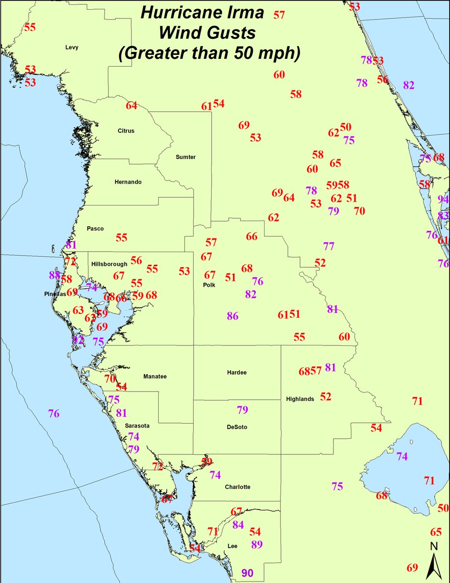 File Hurricane Irma Max Wind Gusts West Central Florida Jpg