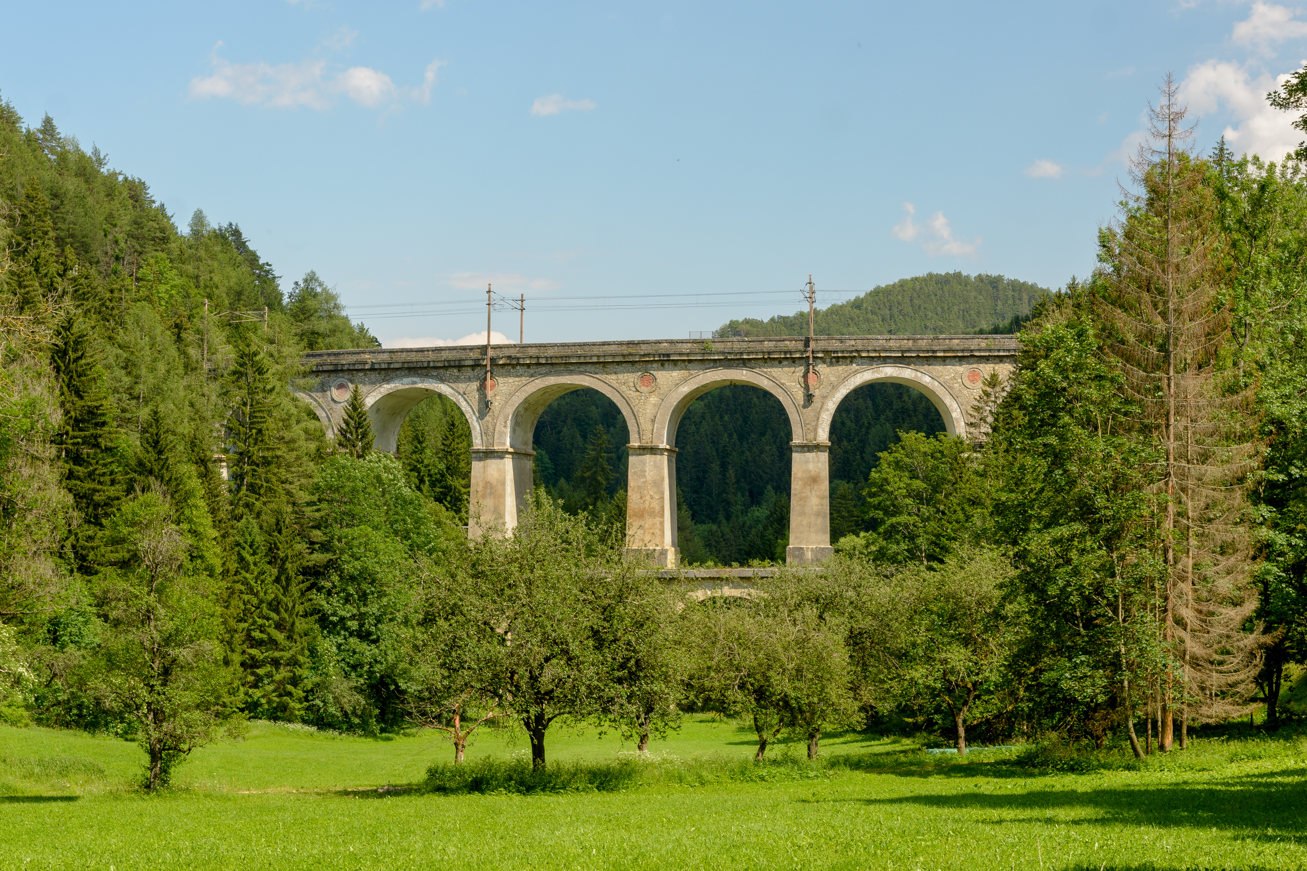 Wiesen viaduct давос