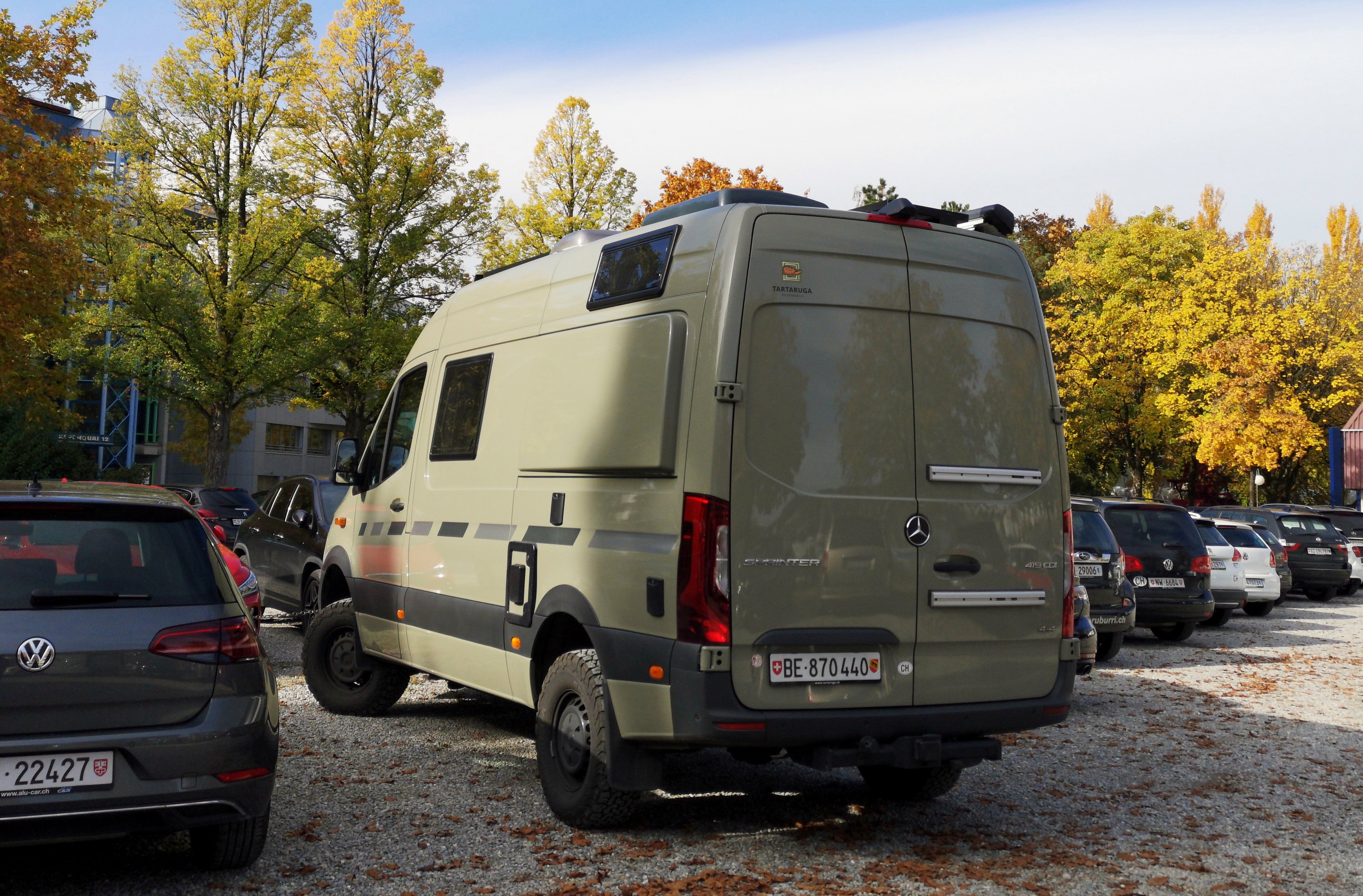 mercedes sprinter 4x4 camper