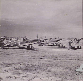 File:RAAF Kittyhawks at Labuan June 1945 AWM 110687.jpg