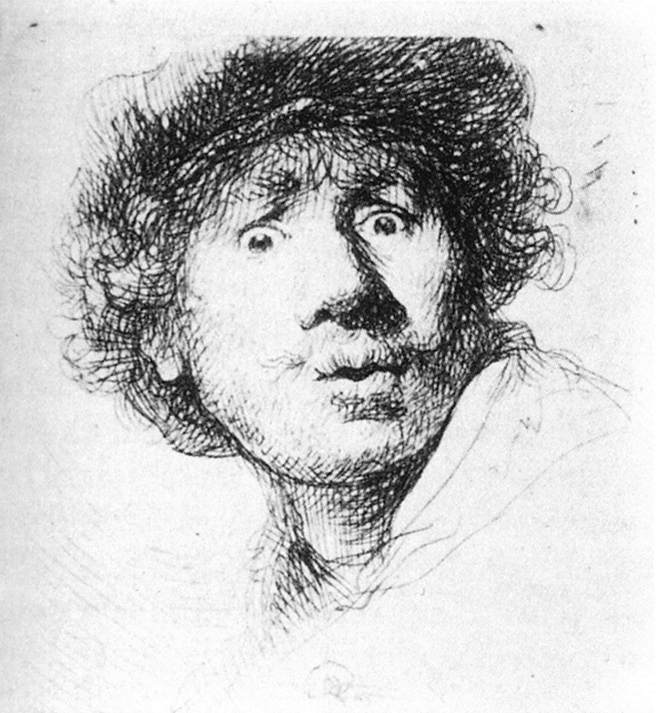 File:Rembrandt - Self-Portrait, Staring - WGA19083.jpg - Wikimedia 
