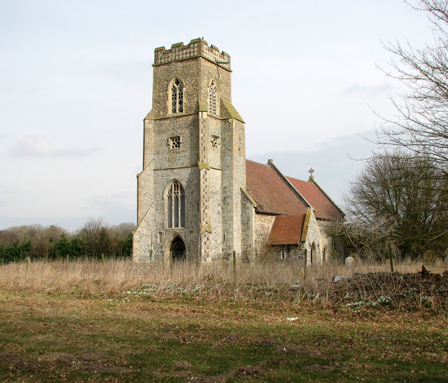 File:The church of St Andrew in Illington - geograph.org.uk - 1758770.jpg