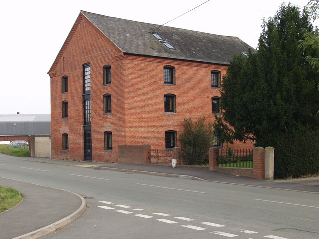 File:The old Four Crosses Creamery building - geograph.org.uk - 579841.jpg