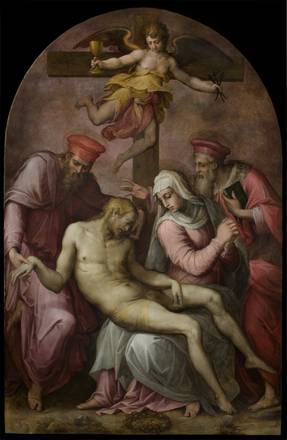 File:Vasari - Cristo deposto con la Vergine, i Santi Cosma e Damiano e un angelo con i simboli della Passione.jpg