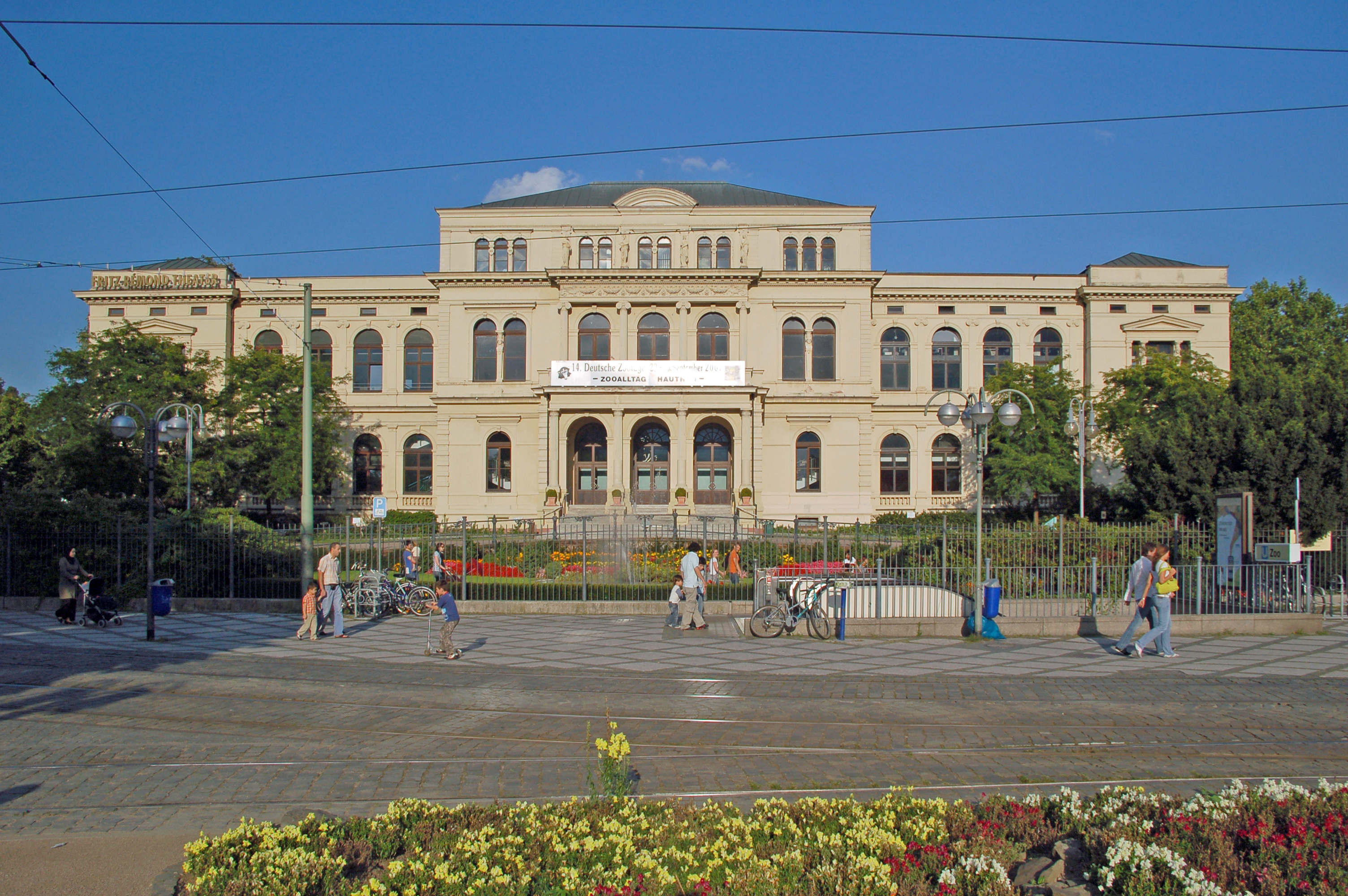 Palais im Zoo (früher: Zoo-Gesellschaftshaus), Zoo Frankfurt am Main, Bernhard-Grzimek-Allee 1