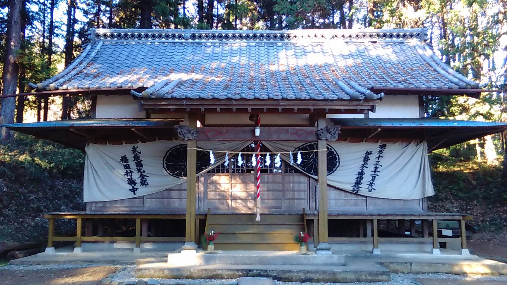 神社 滑川