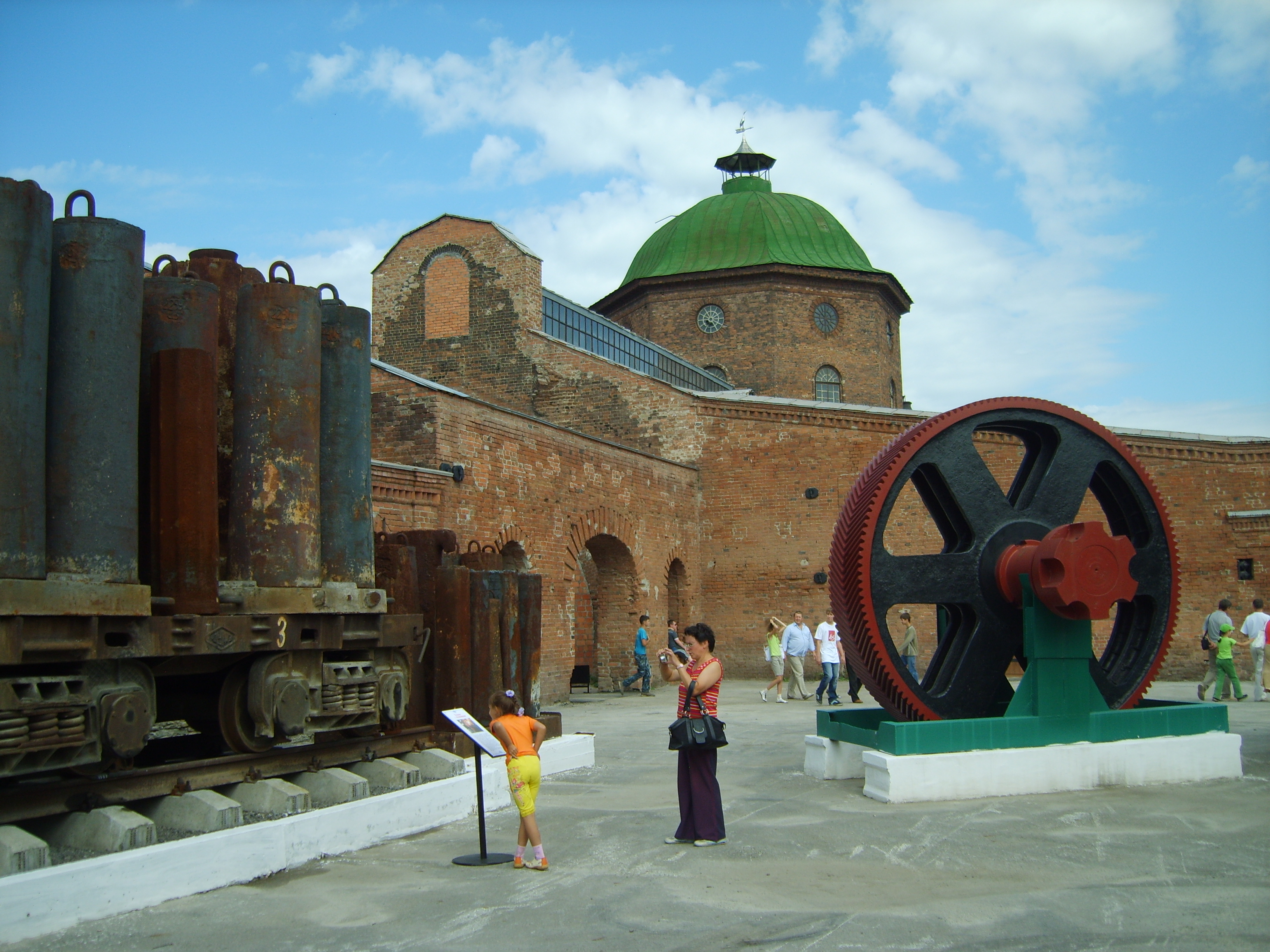 Северская домна рисунок