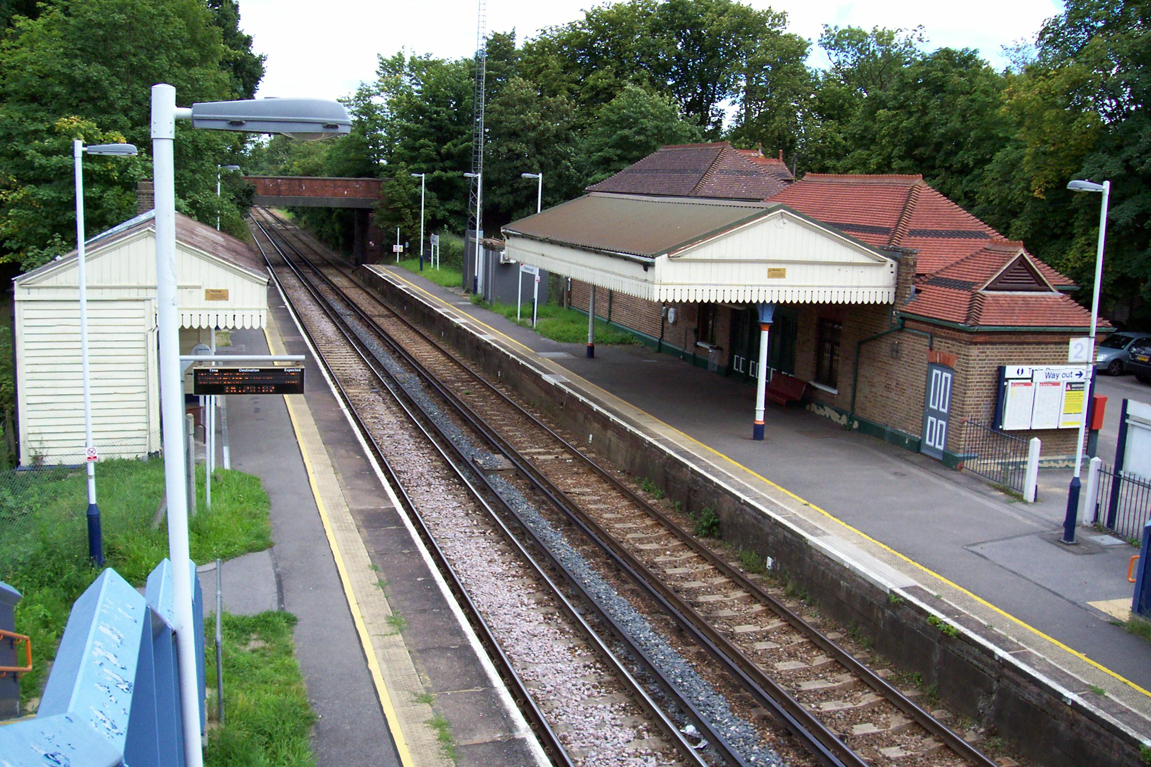 Wanborough railway station