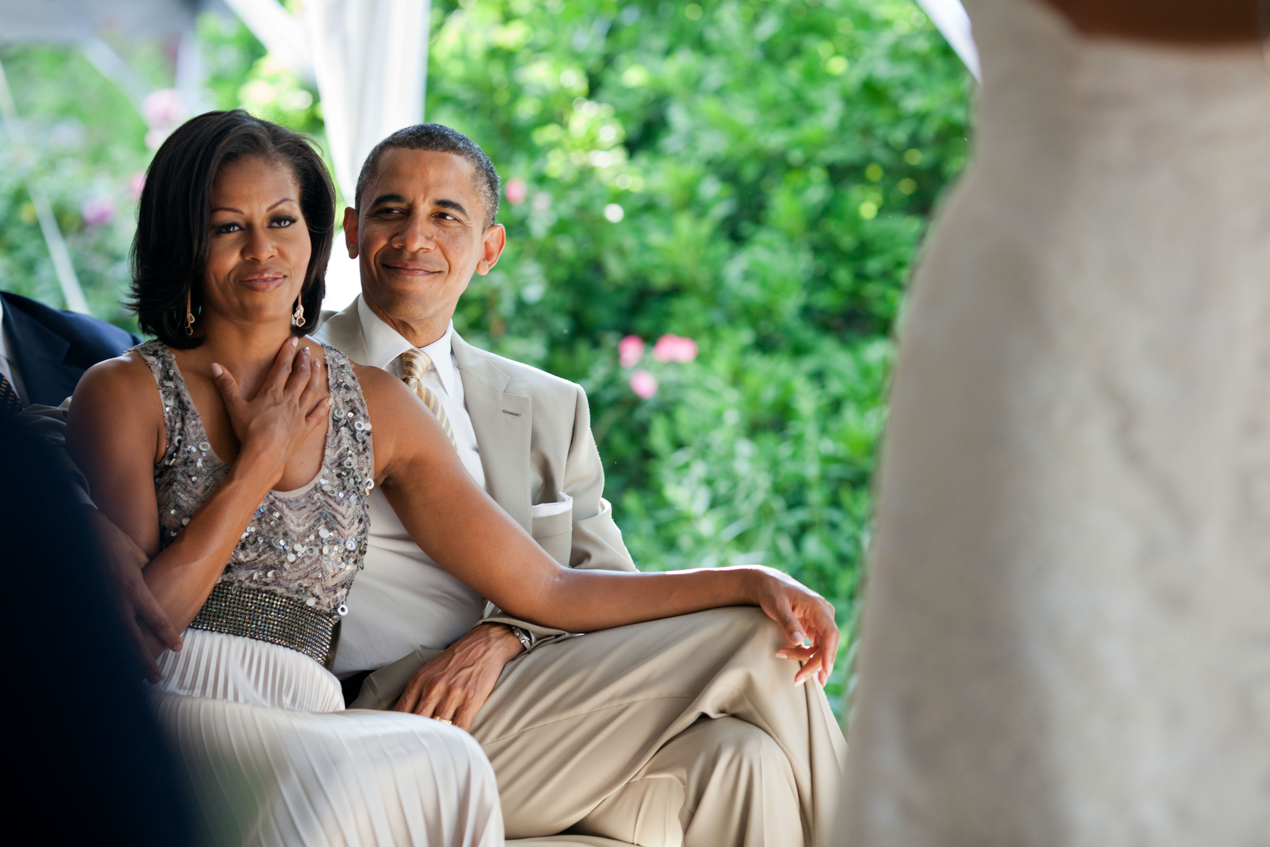 obama speech writer wedding
