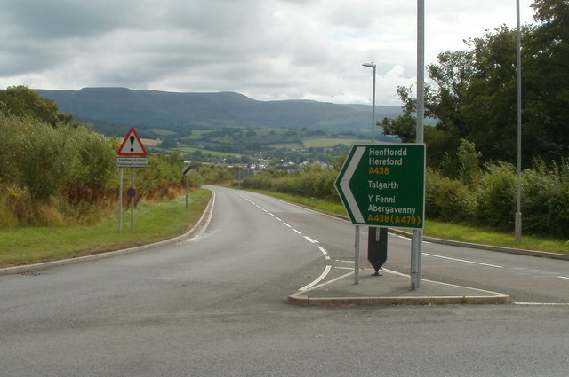 File:Bronllys bypass - geograph.org.uk - 2553716.jpg