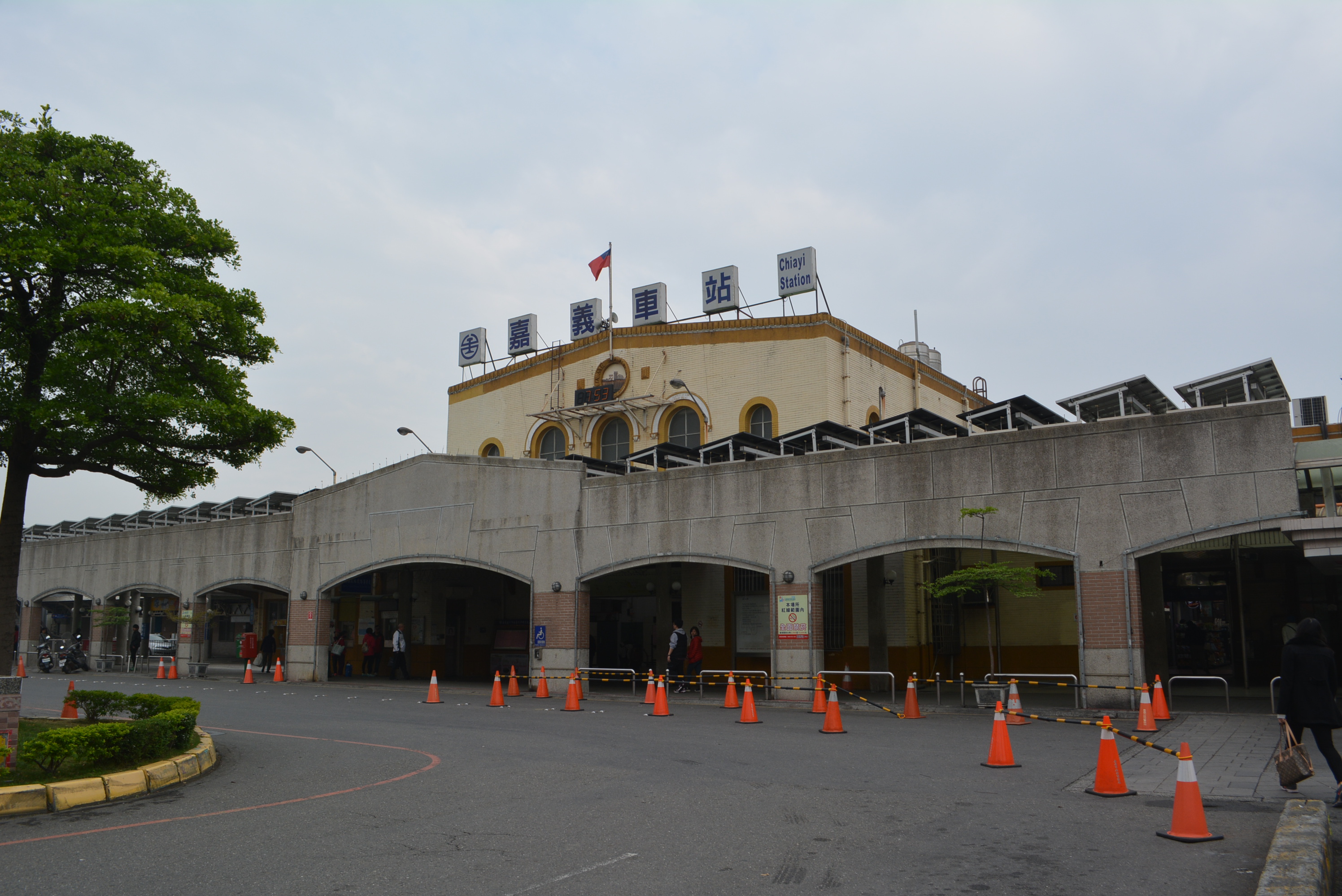 Main station. Chiayi Air Base Тайвань.