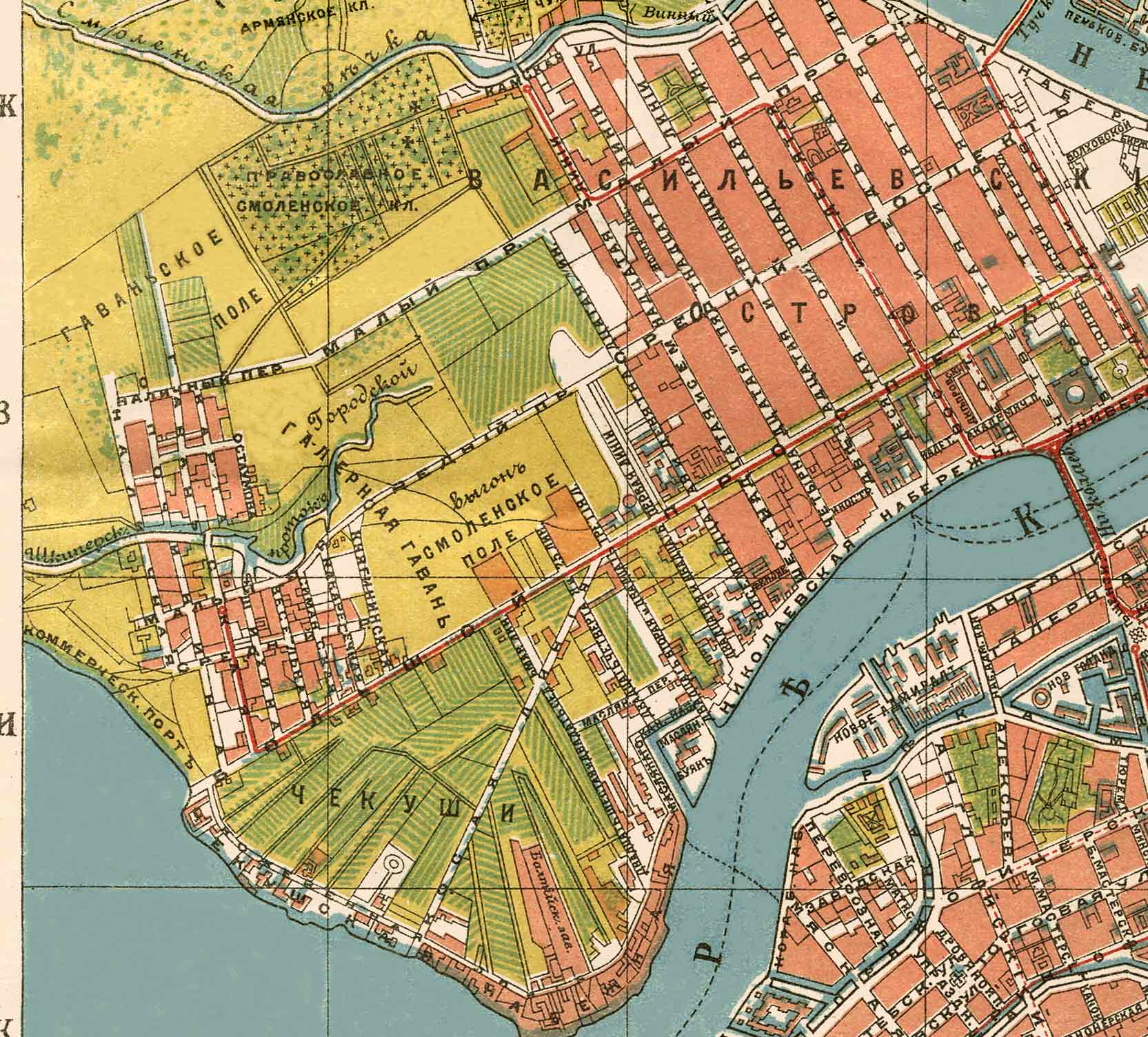 Russia Map St Petersburg File:Detail of map of Vasilyevsky Island, Saint Petersburg, Russia 