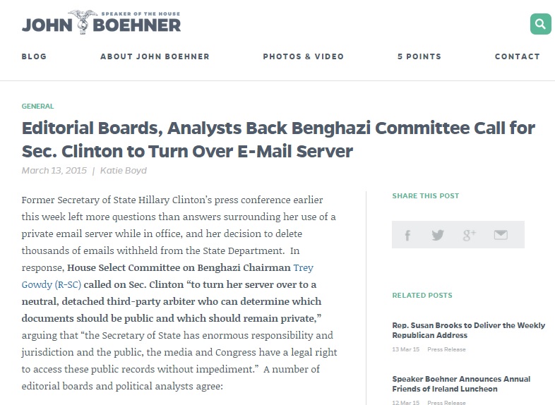 File:Editorial Boards, Analysts Back Benghazi Committee Call for Sec Clinton to Turn Over E-Mail Server.jpg