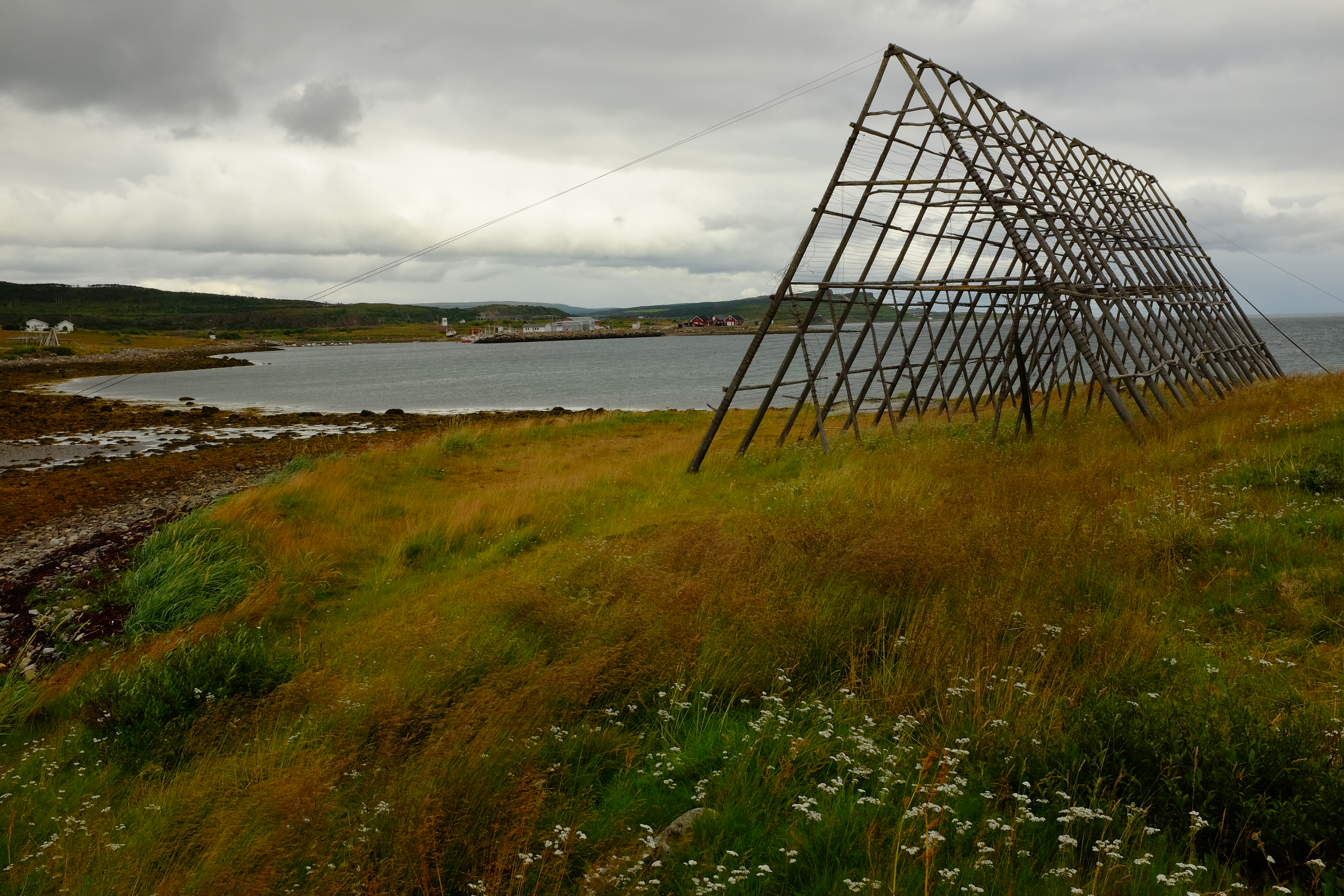 File:Fish drying rack in Nessebybukta.jpg - Wikimedia Commons