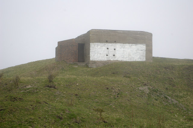 File:Gun emplacement - casemate , Cocklawburn Dunes - geograph.org.uk - 416920.jpg