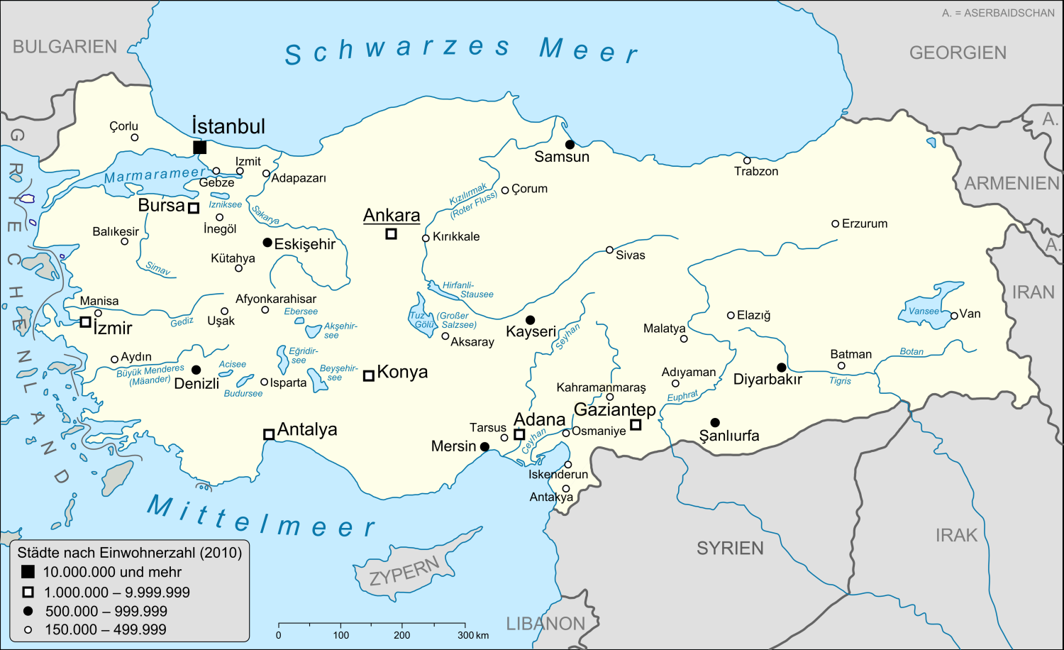 File:Karte der Türkei.png - Wikimedia Commons