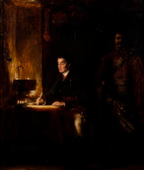 File:The Duke of Wellington writing Dispatches - Sir David Wilkie - ABDAG003599.jpg