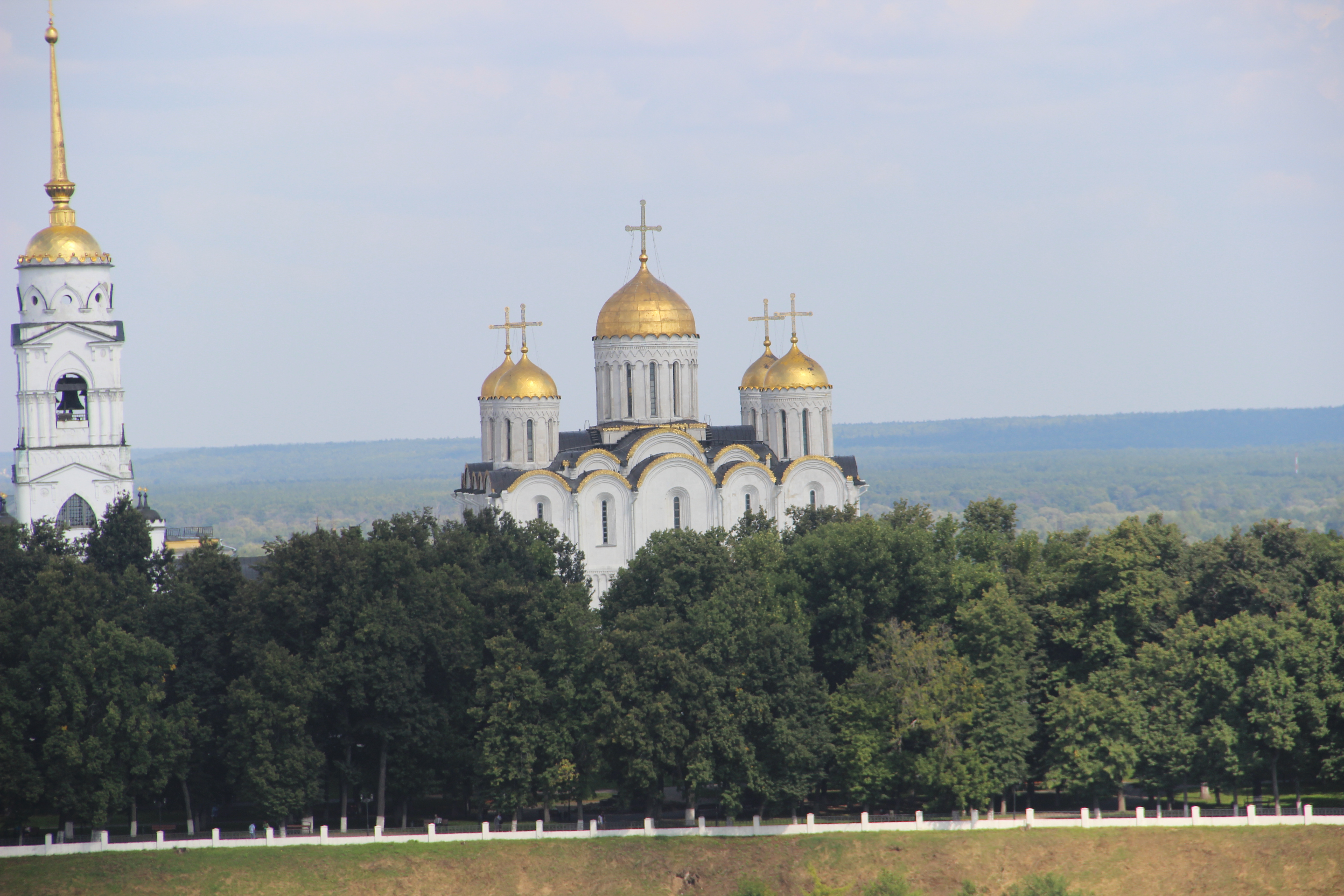 Город Владимир 19 век вид на Успенский собор