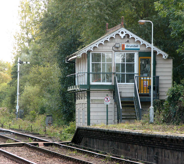 Brundall signal box