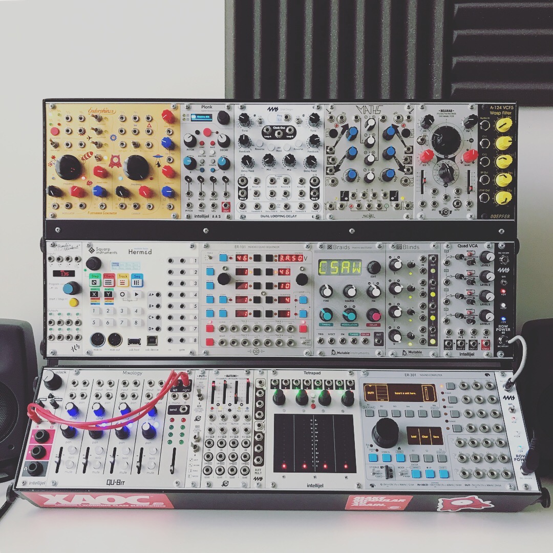 Euorack synthesizer