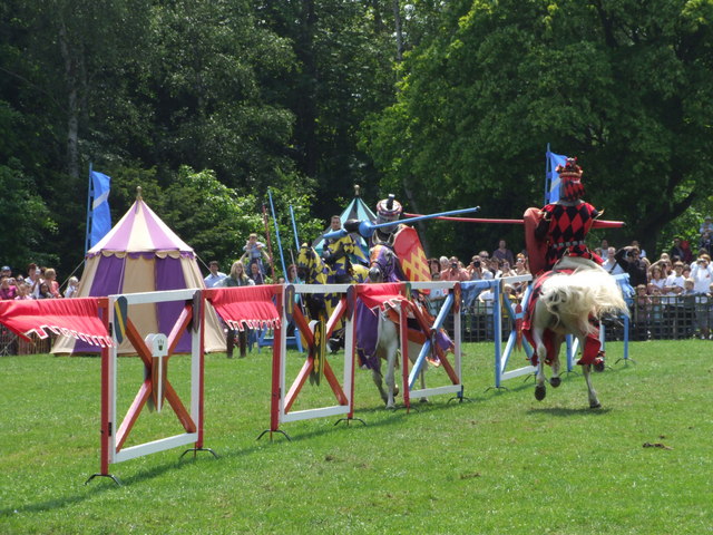 Jousting at Leeds Castle - geograph.org.uk - 653087