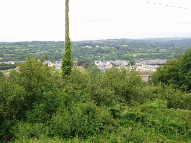 File:Kanturk view from Kilroe graveyard - geograph.org.uk - 1491222.jpg