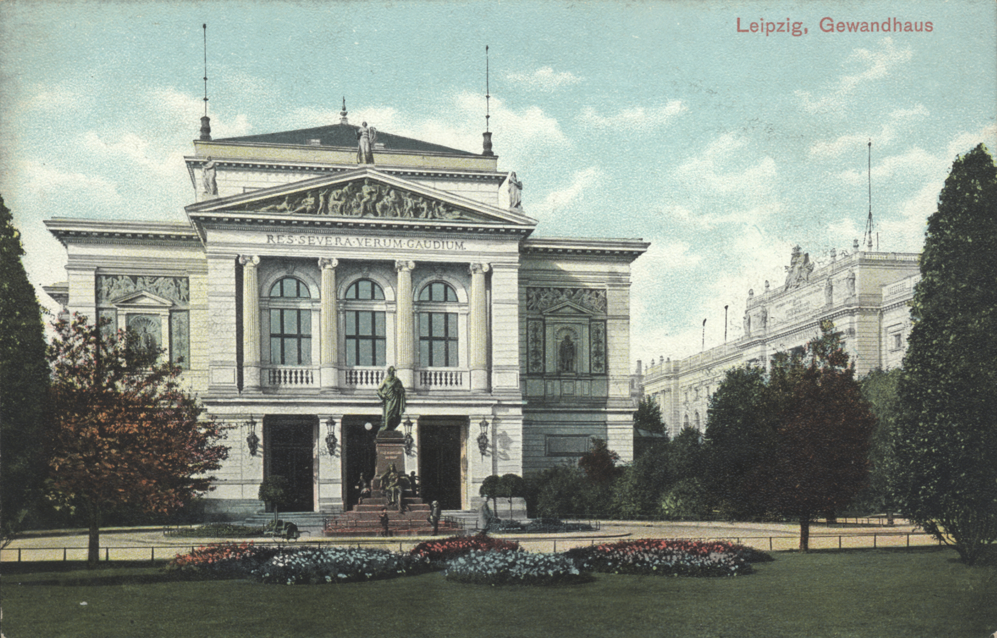 File:Leipzig Gewandhaus um 1900.jpg - Wikimedia Commons