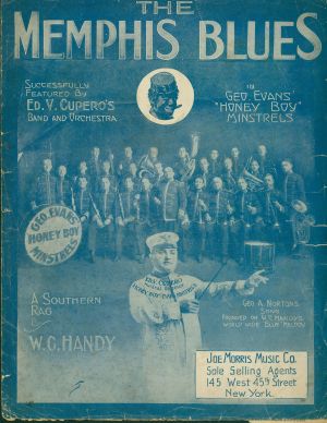 "The Memphis Blues" sheet music cover, 1913