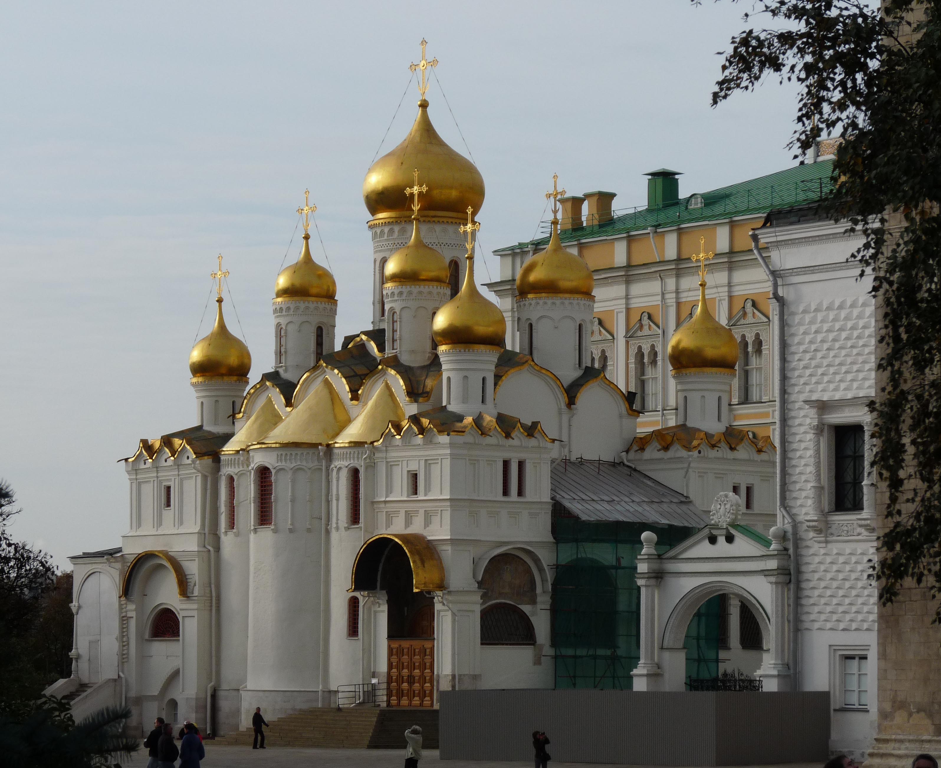 Annunciation cathedral. Annunciation Cathedral in Moscow.