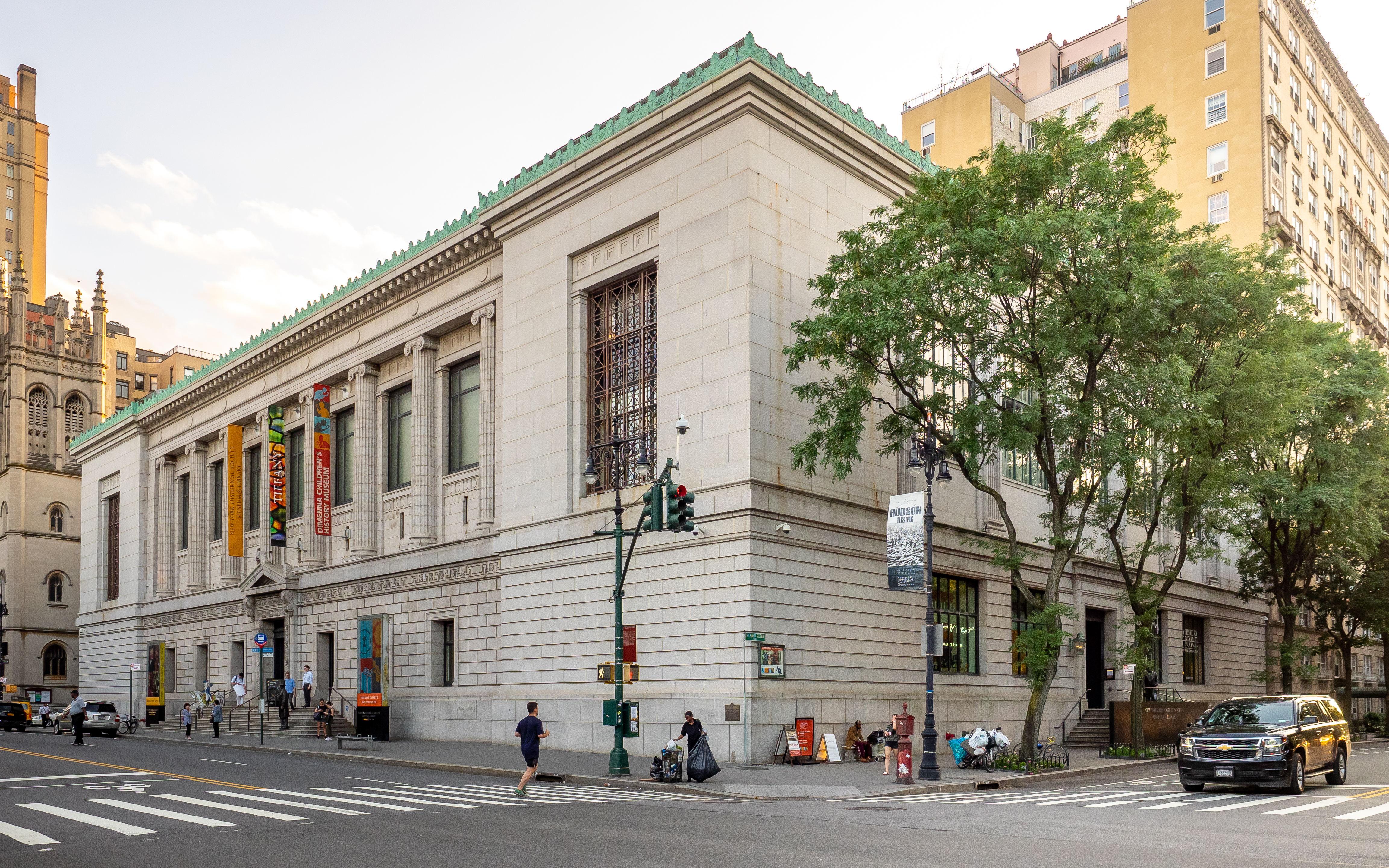 New-York Historical Society building as seen from Central Park West