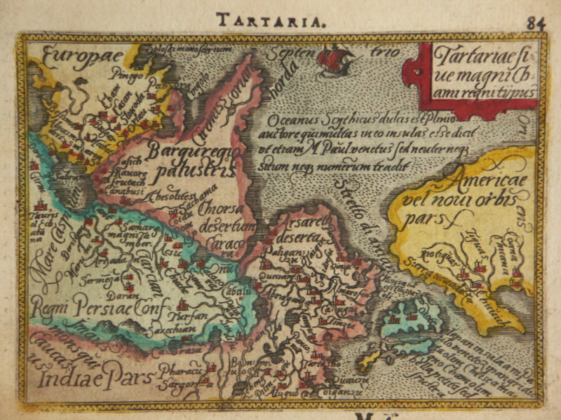 Карта тартарии 1598