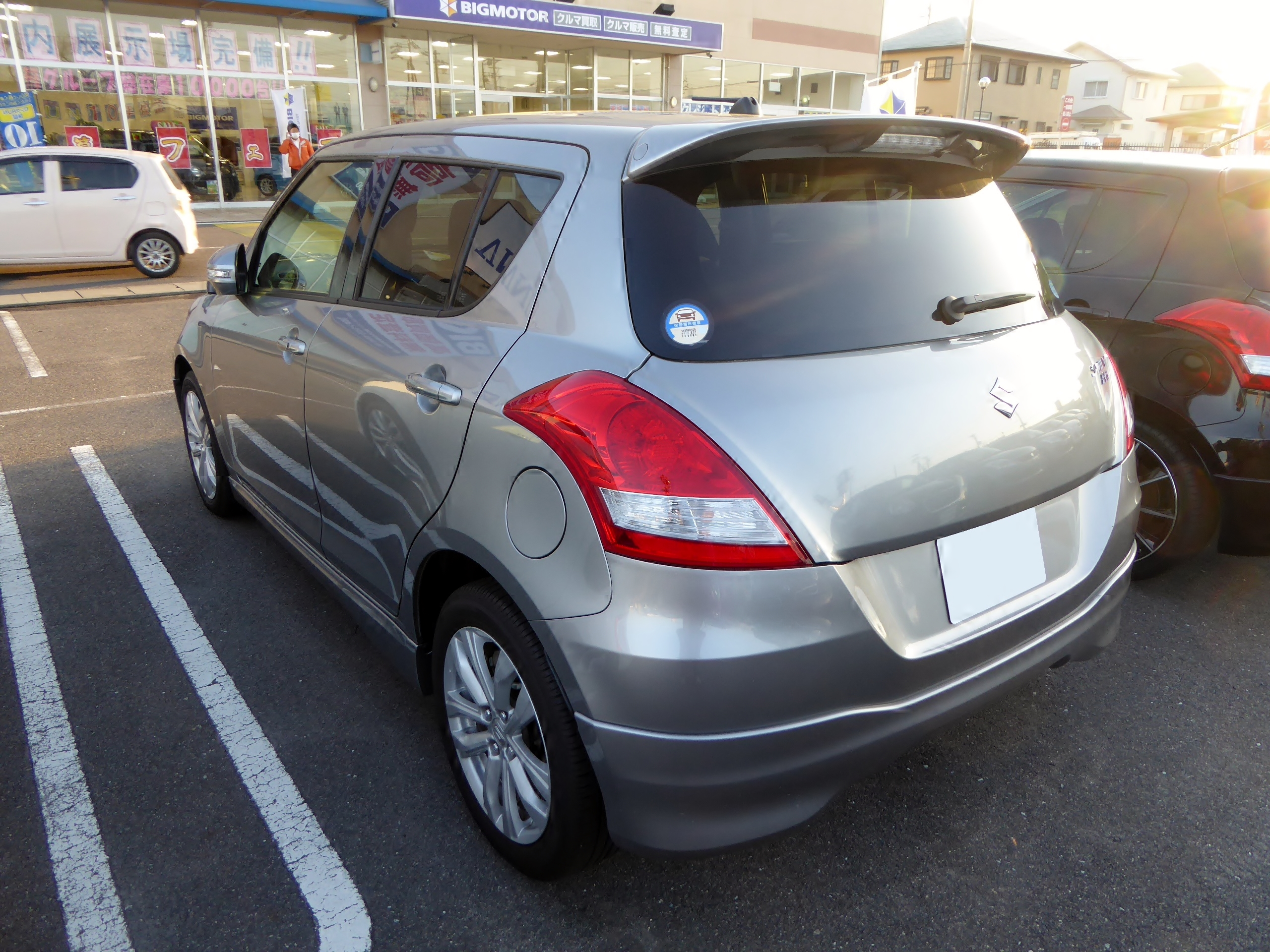 File The Rearview Of Suzuki Zc72s Swift Rs Jpg Wikimedia Commons