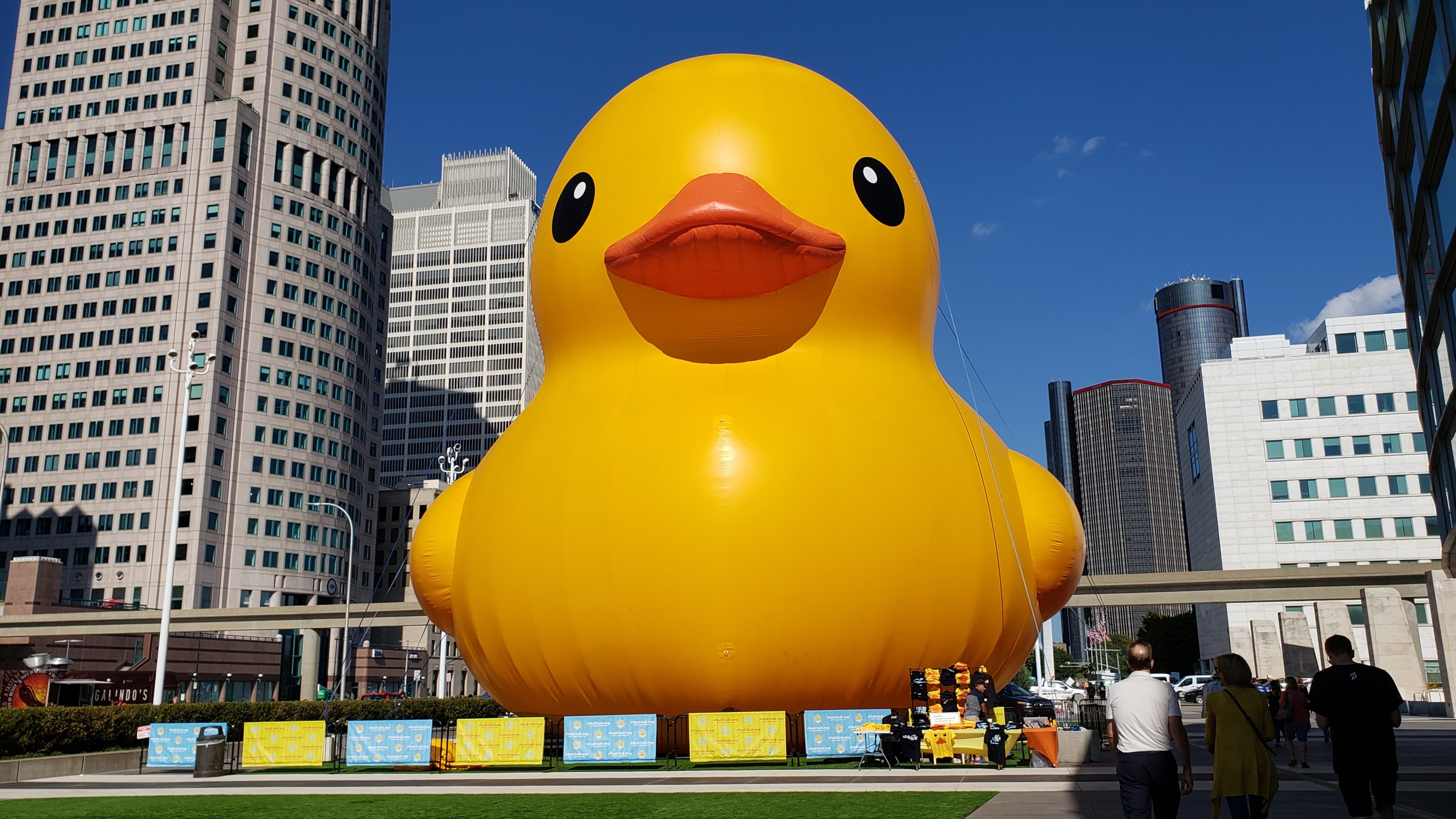 You've seen the World's Largest Rubber Duck in Detroit, but here's her  backstory