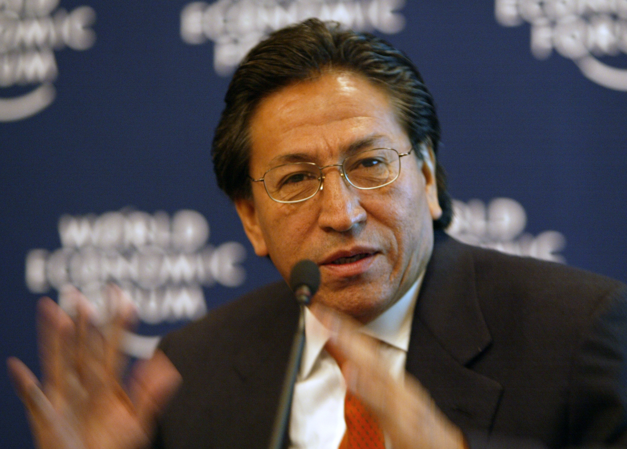 Alejandro Toledo, en el Foro Económico Mundial.