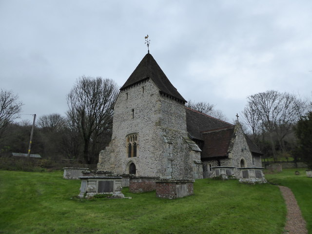 File:All Saints, West Dean, early December 2015 - geograph.org.uk - 4760369.jpg