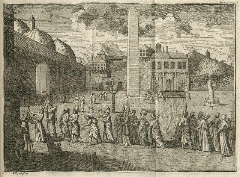 File:At Meydani square, Hippodrome of Constantinople, Serpent Column, Obelisk of Theodosius - Aubry de la Mottraye, Constantinople, 1727.jpg