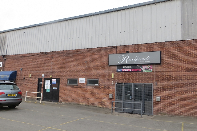 File:Back of the main stand, Edgar Street - geograph.org.uk - 4462862.jpg