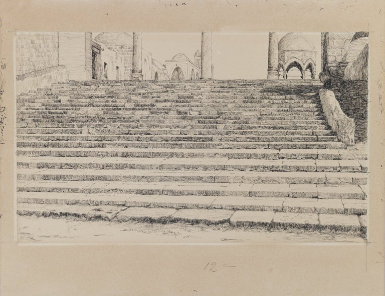 File:Brooklyn Museum - Staircase of the Court Haram - James Tissot.jpg